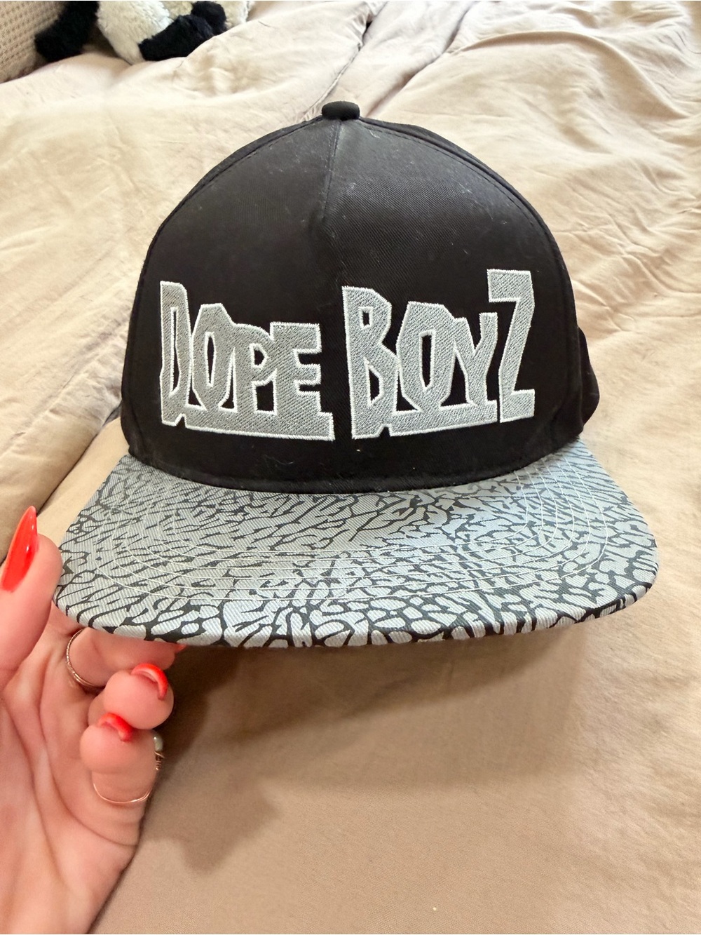 DOPE Black and Gray 'Dope Boyz' Snapback Hat